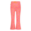 Meisjes Flared broek AOP - Samba Shake van Jubel in de kleur Roze in maat 128.