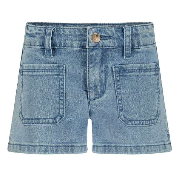 Meisjes Short - Summer Denims van Jubel in de kleur Blue denim in maat 128.