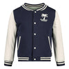 Jongens Omkeerbaar vest - The Good Life van Sturdy in de kleur Marine in maat 128.