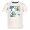 Jongens T-shirt - The Good Life van Sturdy in de kleur Off white in maat 128.