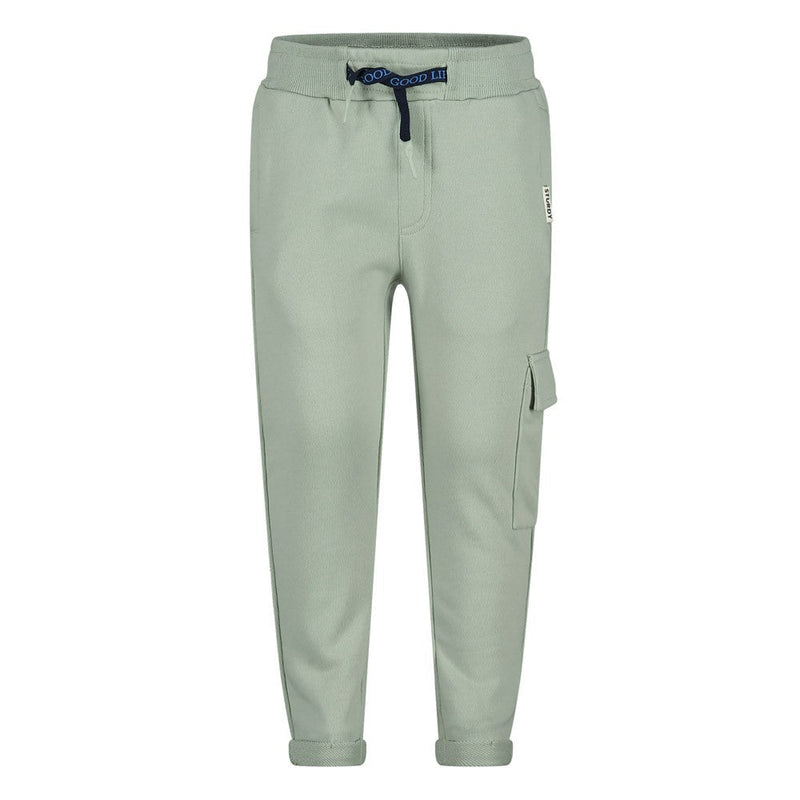 Jongens Broek - The Good Life van Sturdy in de kleur Mint in maat 128.