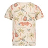 Jongens T-shirt AOP - Happy Rio van Sturdy in de kleur Kit in maat 128.