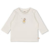 Unisexs Longsleeve - Honey Bear van Feetje in de kleur Offwhite in maat 62.