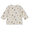 Unisexs Longsleeve AOP - Honey Bear van Feetje in de kleur Offwhite in maat 62.