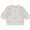 Unisexs Sweater AO embroidery - Honey Bear van Feetje in de kleur Offwhite in maat 62.