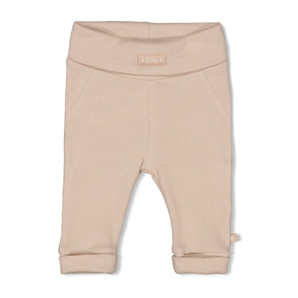 Feetje Broek rib - Honey Bear