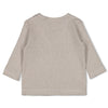 Unisexs Longsleeve rib met streep - Sea Sweeties van Feetje in de kleur Grijs in maat 62.