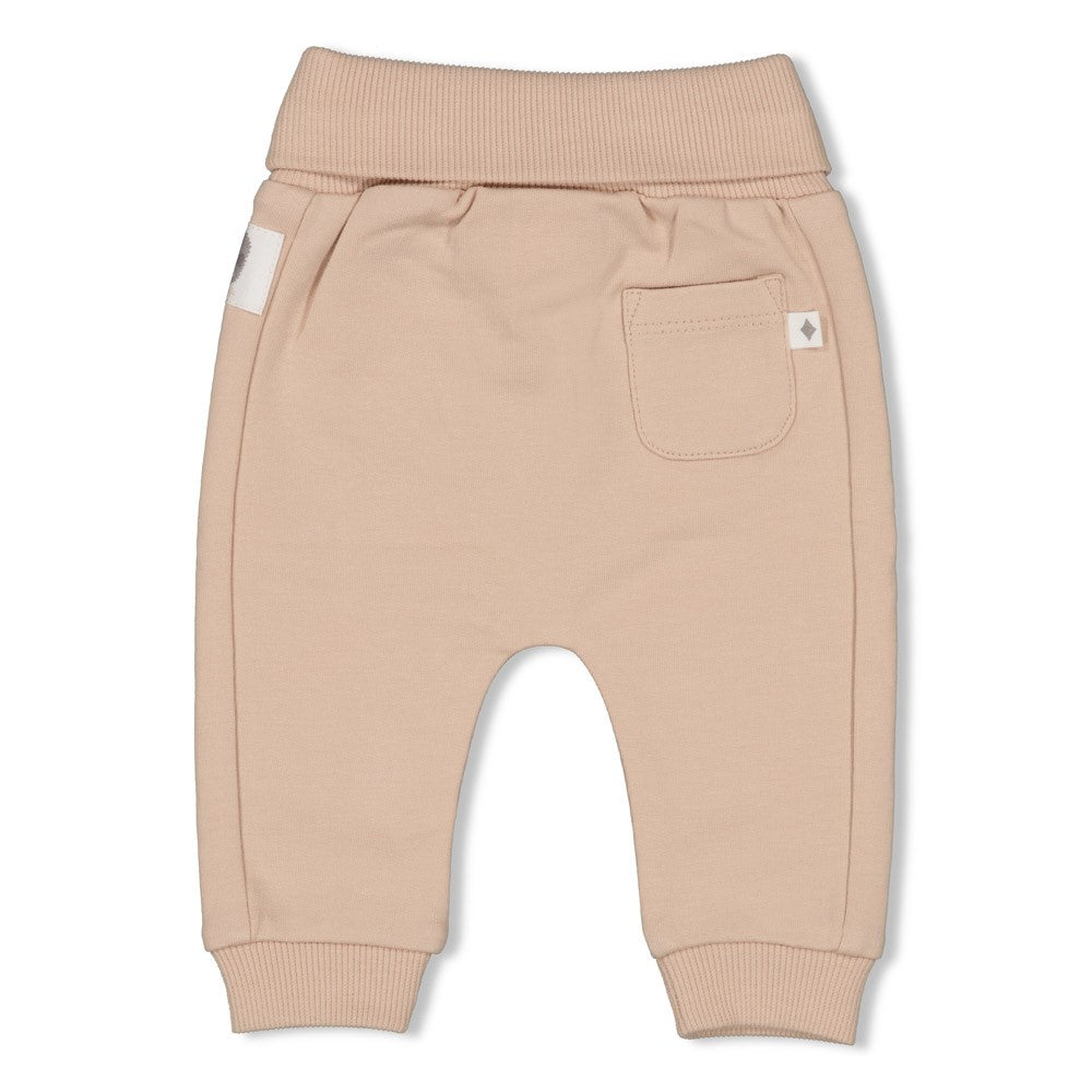 Unisexs Broek - Sea Sweeties van Feetje in de kleur Zand in maat 62.