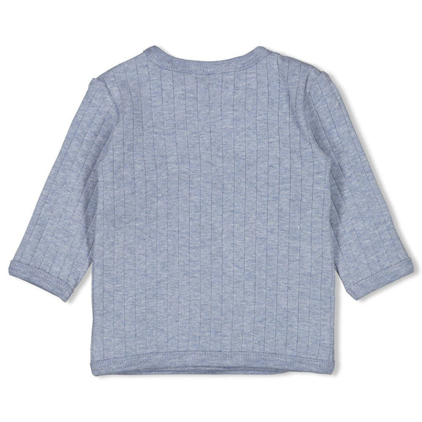 Feetje Overslagshirt rib - Blue Ocean