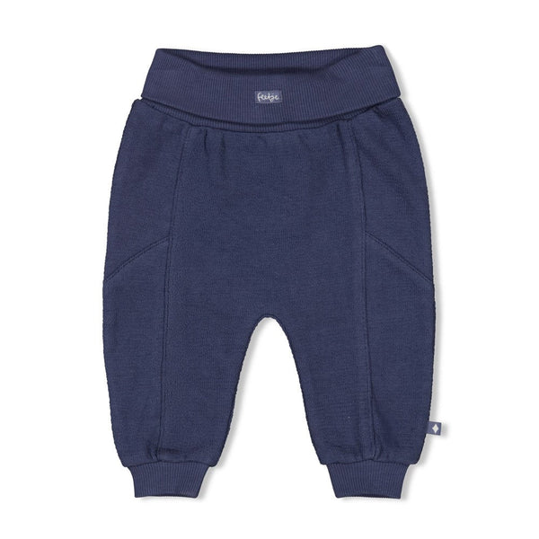 Jongens Broek - Blue Ocean van Feetje in de kleur Indigo in maat 62.