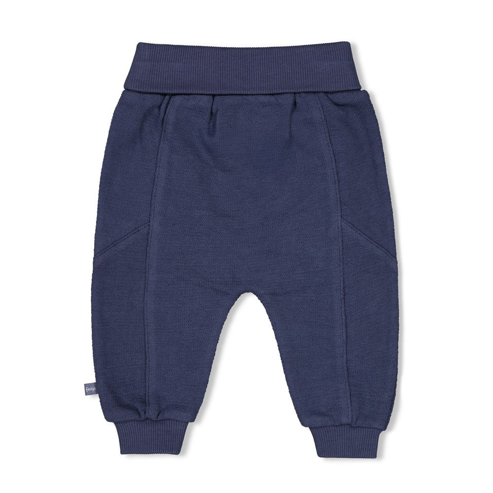 Jongens Broek - Blue Ocean van Feetje in de kleur Indigo in maat 62.