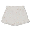 Meisjes Short crinkle ruches AOP - Delicate Flower van Feetje in de kleur Offwhite in maat 62.