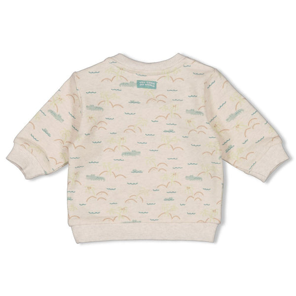 Feetje Sweater AOP relaxed fit - You Croc my World