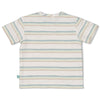 Jongens T-shirt streep - You Croc my World van Feetje in de kleur Offwhite in maat 86.