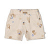 Jongens Short AOP - Sssiesta van Feetje in de kleur Offwhite melange in maat 86.