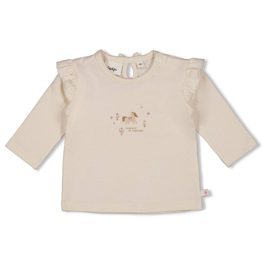 Feetje Longsleeve - Flower Ranch
