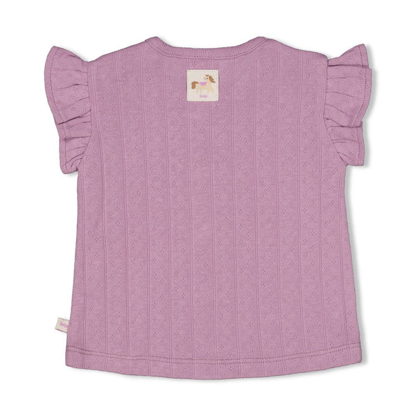 Feetje Top pointelle rib - Flower Ranch