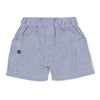 Jongens Short streep chambray - Seaside Happiness van Feetje in de kleur Chambray in maat 86.