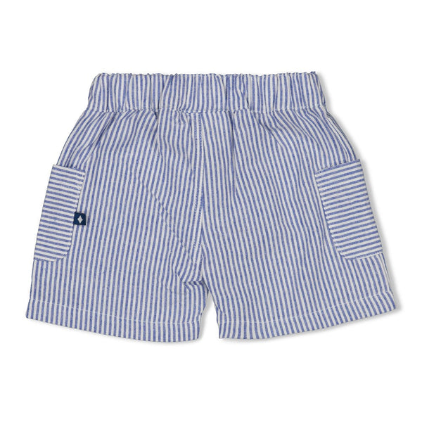 Feetje Short streep chambray - Seaside Happiness