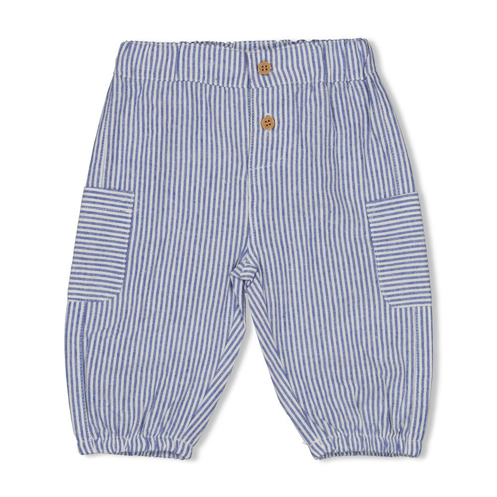 Feetje Broek streep chambray - Seaside Happiness