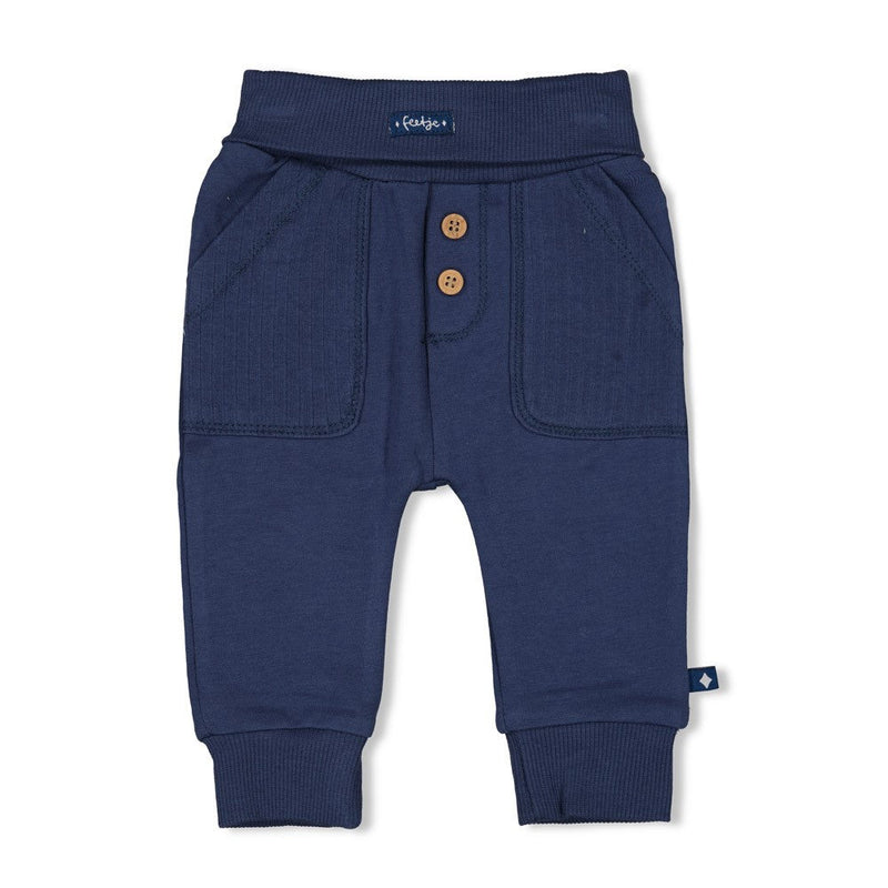 Jongens Broek - Seaside Happiness van Feetje in de kleur Indigo in maat 86.