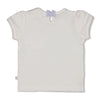 Meisjes T-shirt - Sea La Vie van Feetje in de kleur Offwhite in maat 86.