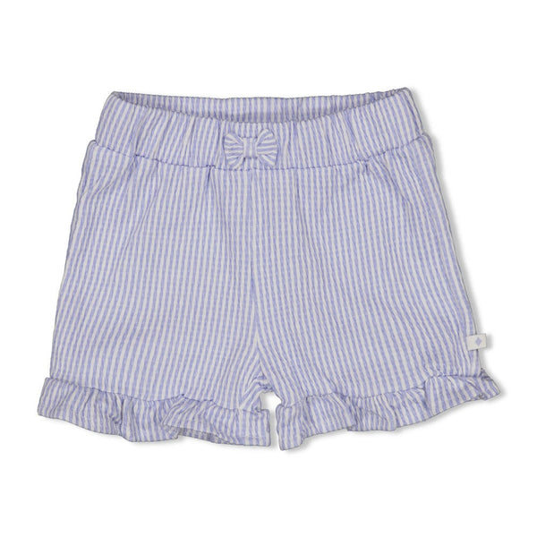 Meisjes Short streep crinkle - Sea La Vie van Feetje in de kleur Lavendel in maat 86.