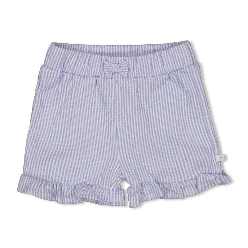 Meisjes Short streep crinkle - Sea La Vie van Feetje in de kleur Lavendel in maat 86.