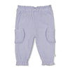 Meisjes Broek crinkle streep - Sea La Vie van Feetje in de kleur Lavendel in maat 86.
