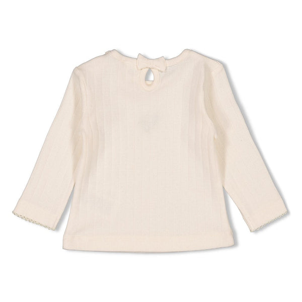 Feetje Longsleeve pointelle rib - Let Your Dreams Blossom
