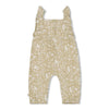 Meisjes Jumpsuit crinkle AOP - Let Your Dreams Blossom van Feetje in de kleur Groen in maat 86.