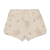 Meisjes Short pointelle rib AOP - Let Your Dreams Blossom van Feetje in de kleur Offwhite in maat 86.