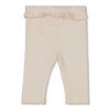 Meisjes Legging pointelle rib - Let Your Dreams Blossom van Feetje in de kleur Offwhite in maat 86.