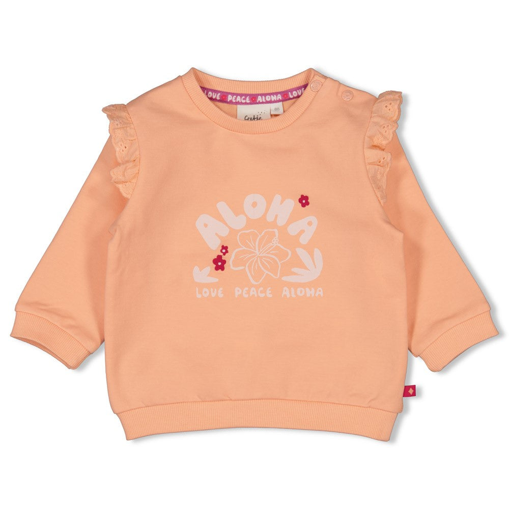 Feetje Sweater relaxed fit - Love Peace Aloha