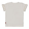 Meisjes T-shirt - Love Peace Aloha van Feetje in de kleur Wit in maat 86.