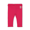 Meisjes Legging rib - Love Peace Aloha van Feetje in de kleur Fuchsia in maat 86.