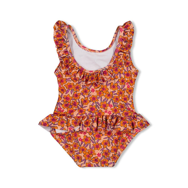 Feetje Badpak AOP - Love Peace Aloha