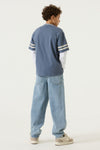 Jongens T-Shirt  van Garcia in de kleur Jay Blue in maat 176.