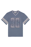 Jongens T-Shirt  van Garcia in de kleur Jay Blue in maat 176.