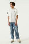 Jongens T-Shirt  van Garcia in de kleur Off White in maat 176.