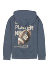 Jongens Hooded sweater van Garcia in de kleur Jay Blue in maat 176.