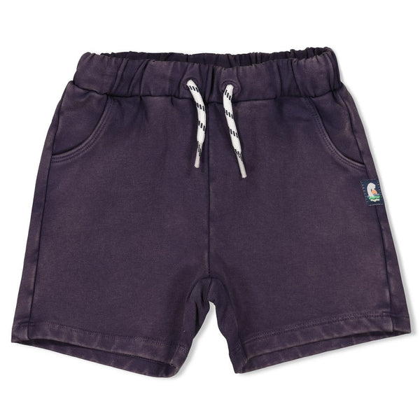 Jongens Short jogg denim - Lagoon Legends van Feetje in de kleur Indigo in maat 86.