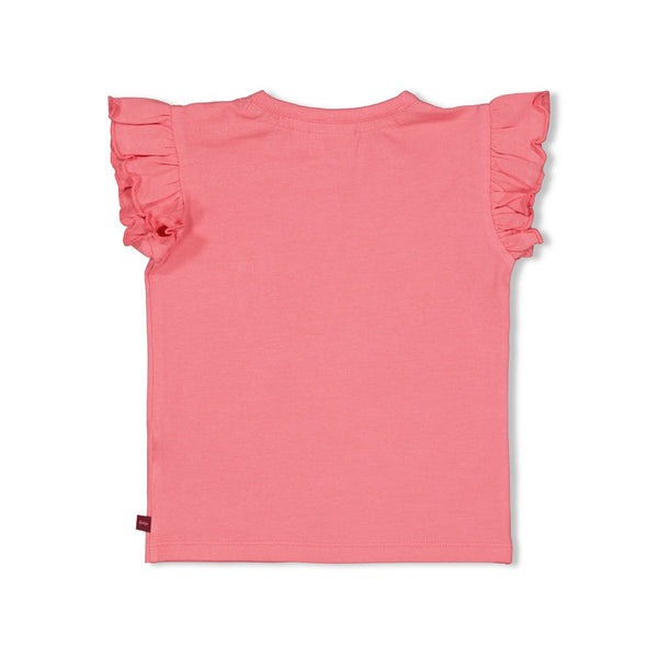 Feetje T-shirt - Salsa Sunset