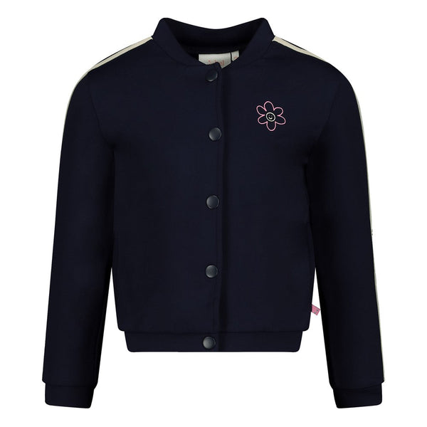 Meisjes Sportvest - Rolling into Spring van Jubel in de kleur Marine in maat 128.