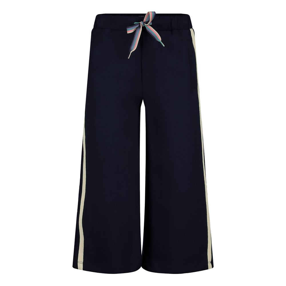 Meisjes Sporty broek - Rolling into Spring van Jubel in de kleur Marine in maat 128.