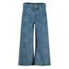 Meisjes Jeans wide leg AOP - Rolling into Spring van Jubel in de kleur L.blauw denim in maat 128.
