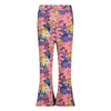 Meisjes Flared broek AOP - Rolling into Spring van Jubel in de kleur Roze in maat 128.
