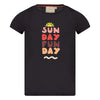 Meisjes T-shirt - Salsa Sunset van Jubel in de kleur Grijs in maat 128.