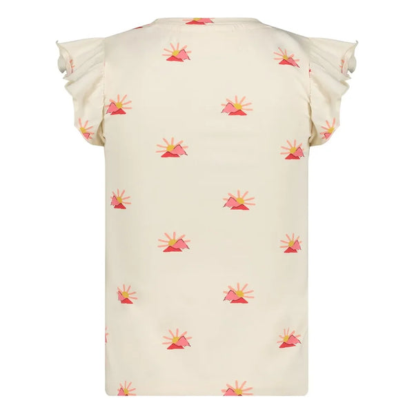 Jubel T-shirt AOP - Salsa Sunset