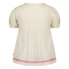 Meisjes Blouse mousseline met embroidery  - Salsa Sunset van Jubel in de kleur Offwhite in maat 128.